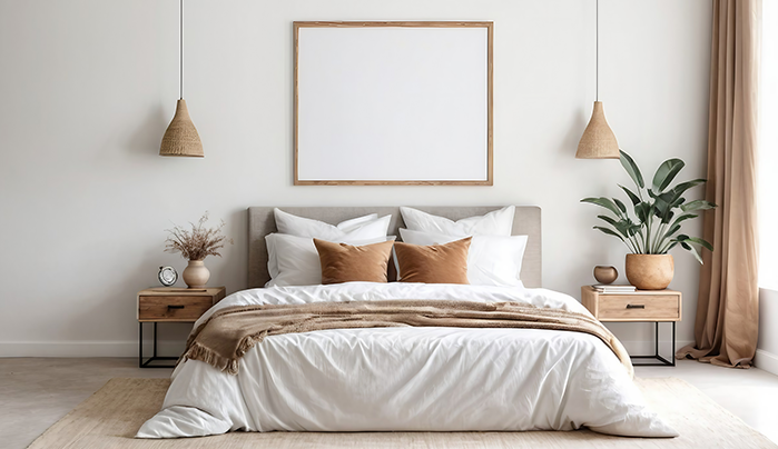 Neutral Bedroom - modern Bedroom Design Ideas