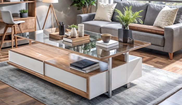 Multi-functional Furniture - Small Office Design