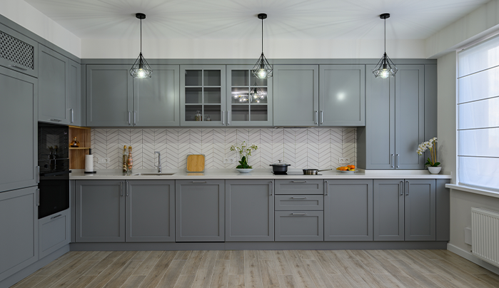 Laminate kitchen cabinet- CenturyPly